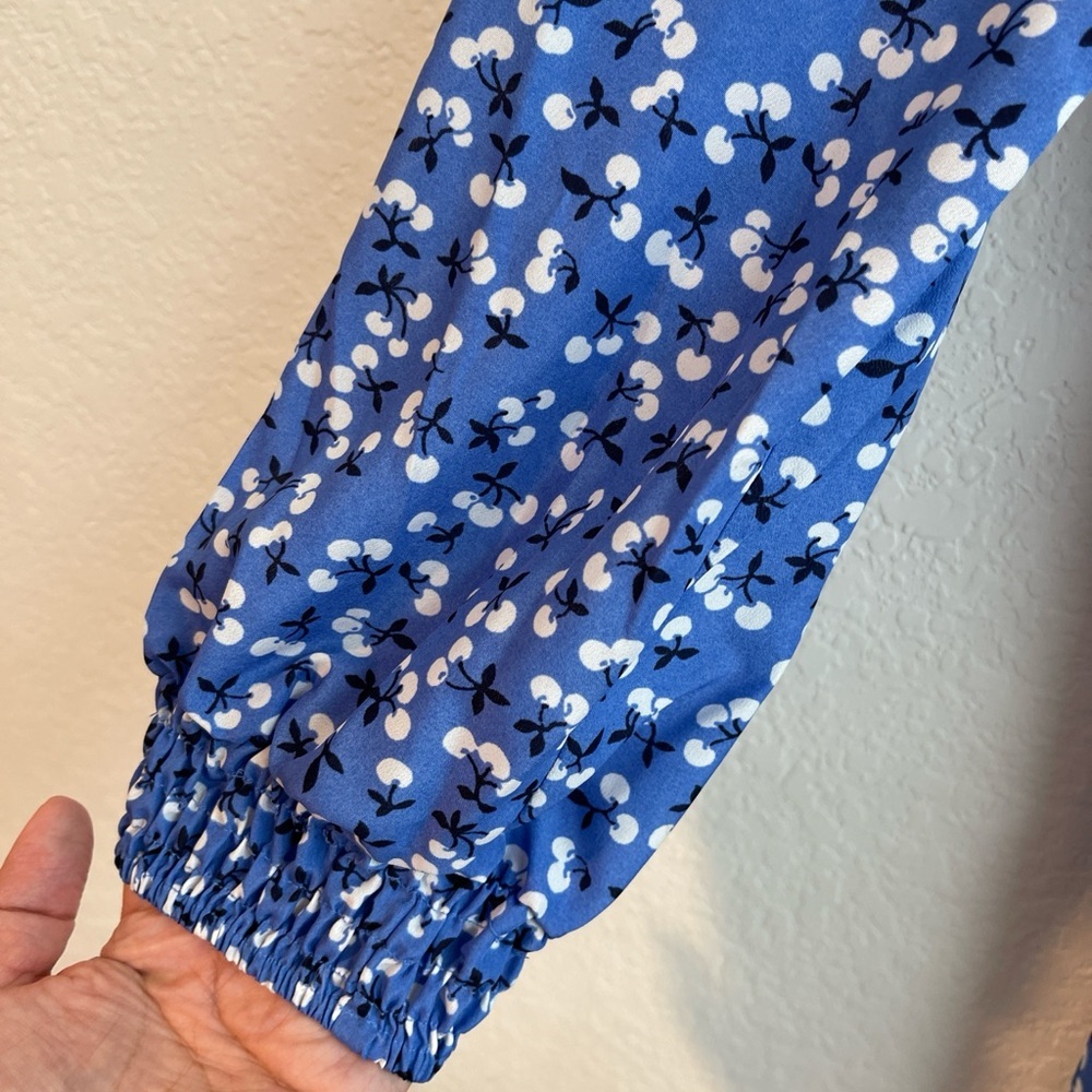 Eliza J Royal Blue Baby Doll Dress - Picture 7 of 8